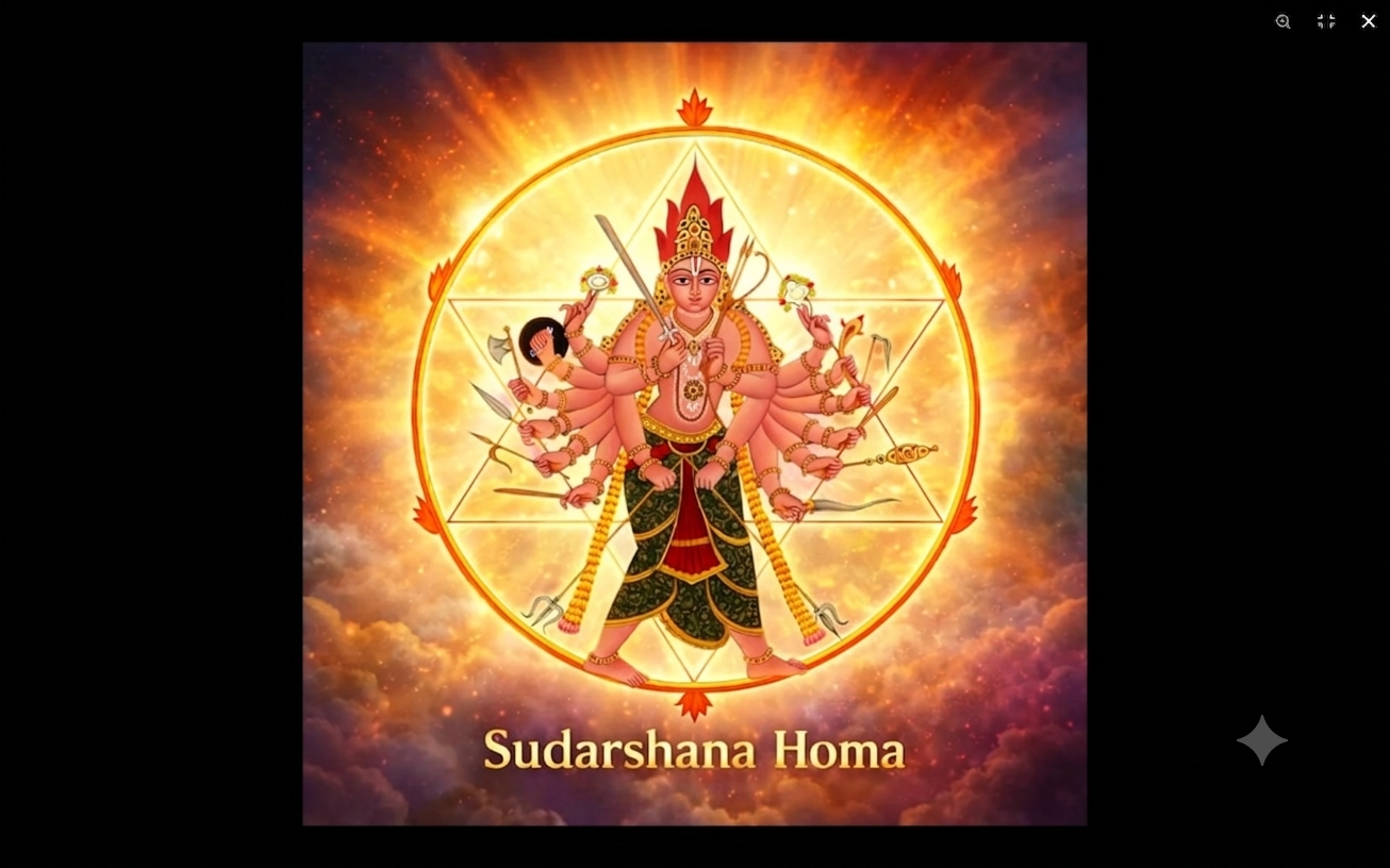 Sudarshana Homa (Sudarshana Homam)