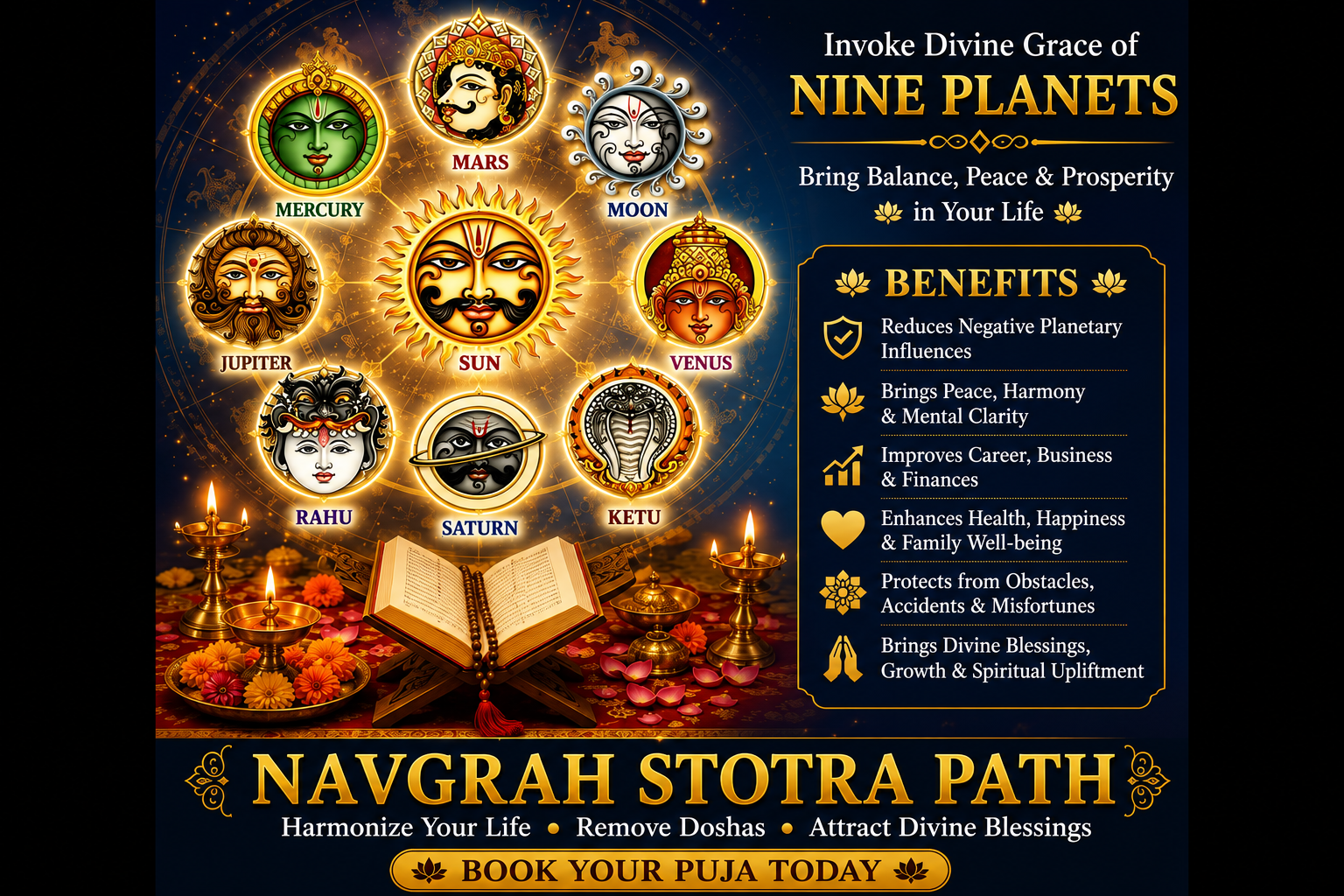 Navgrah Stotra Path