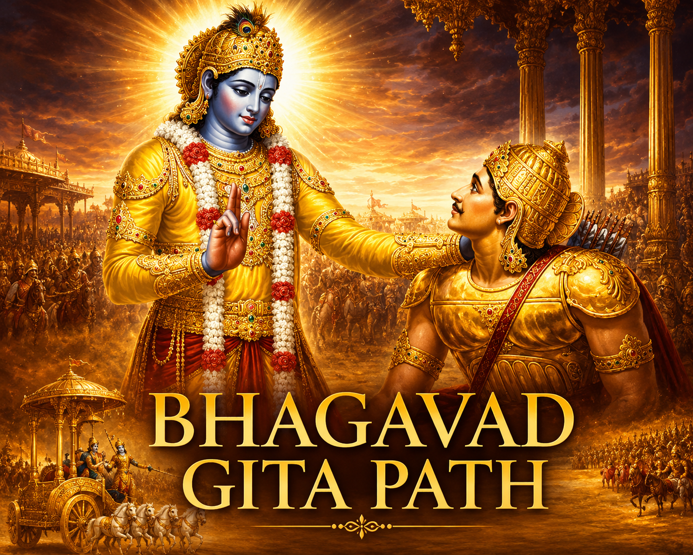 Bagavad Geeta path &amp;amp;amp;amp; Katha