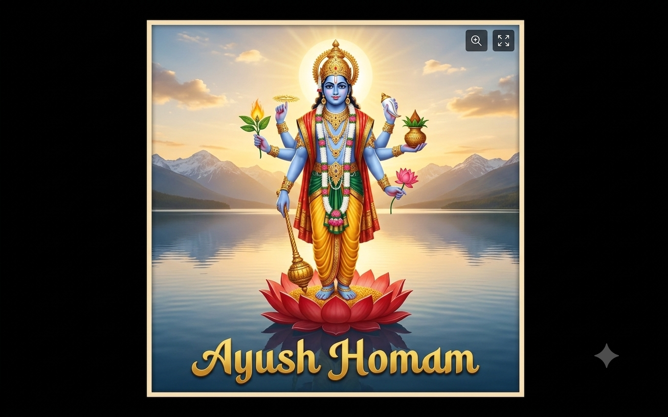 Ayush Homam and Yajna