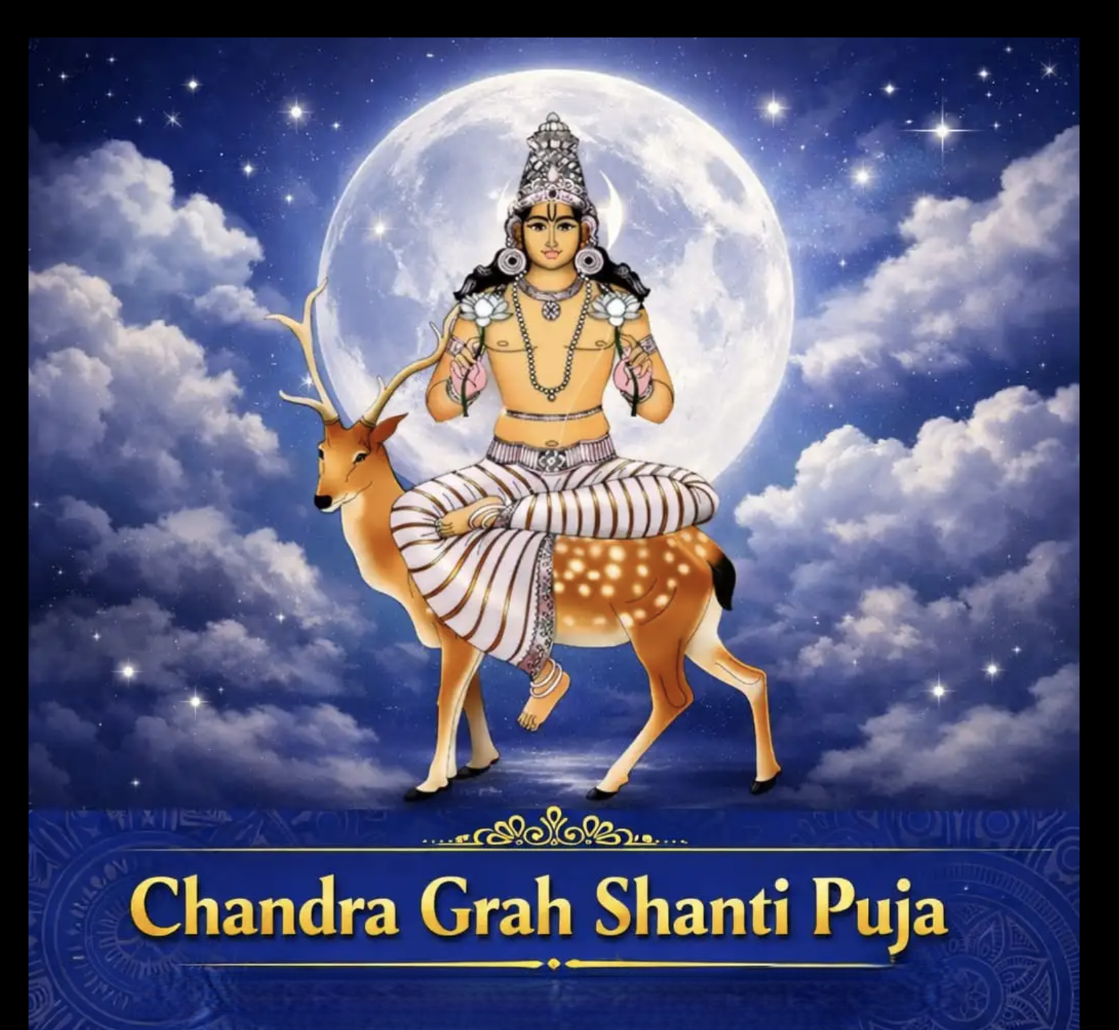 Chandra Grah Shanti Jaap Puja