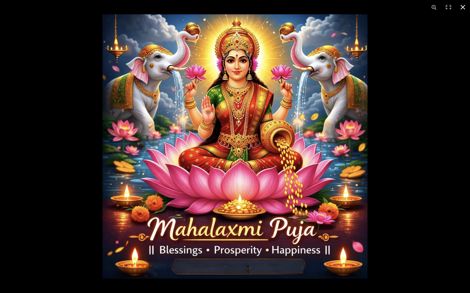 Mahalaxmi Puja