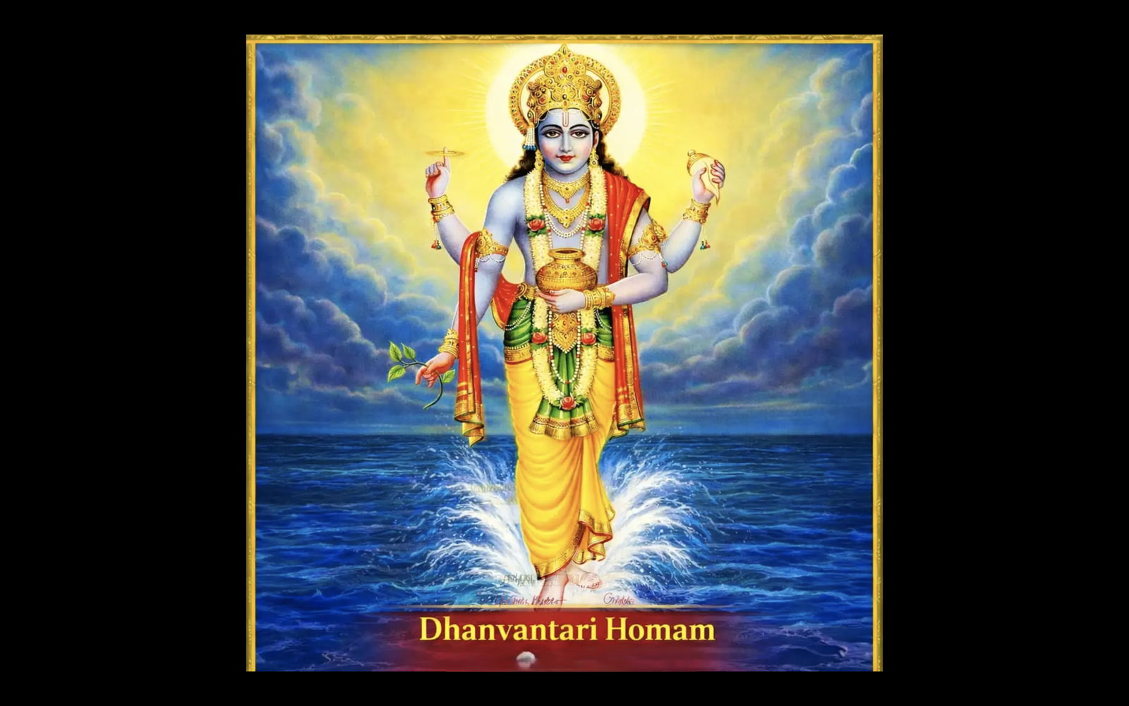 Dhanvantari Homam Online Booking